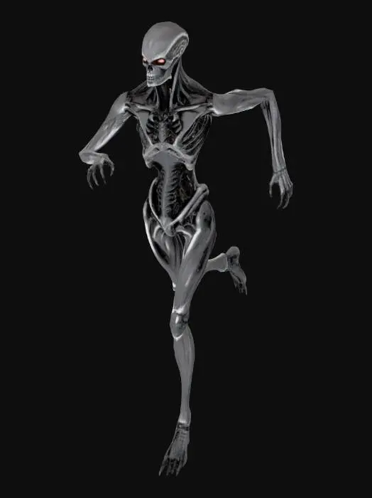 3D model for Xeno-XT-9 Terminator Endoskeleton