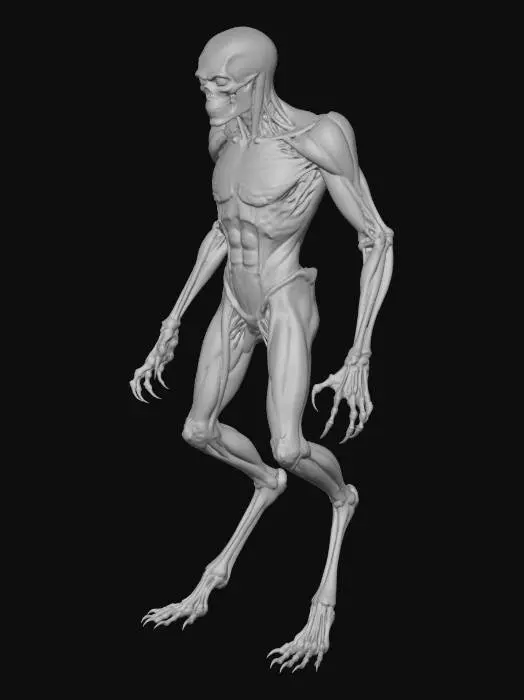3D model for Alien Wraith