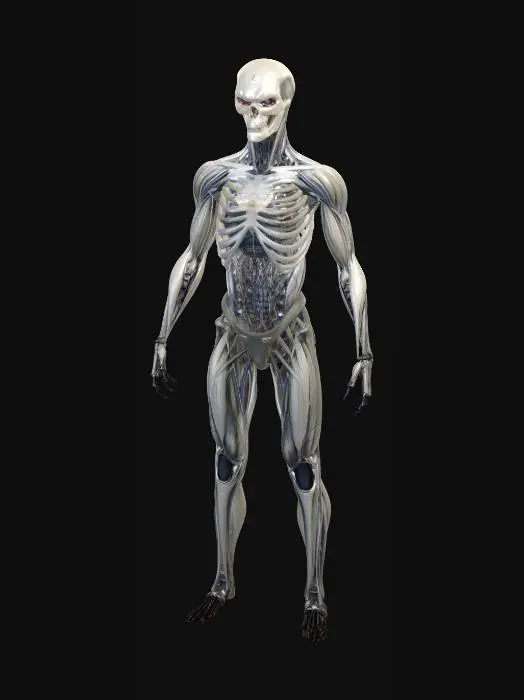 3D model for Skeletal Cyborg in the Lab