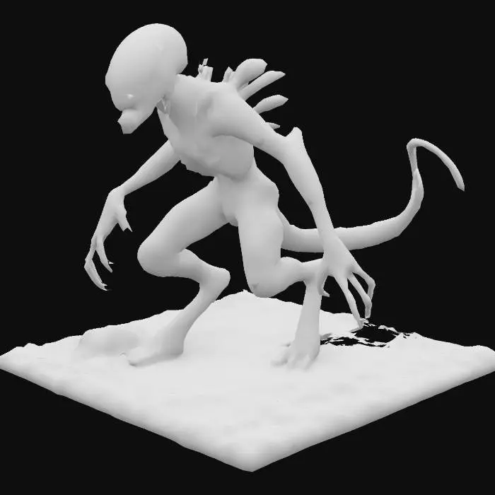 3D model for Alien Encounter