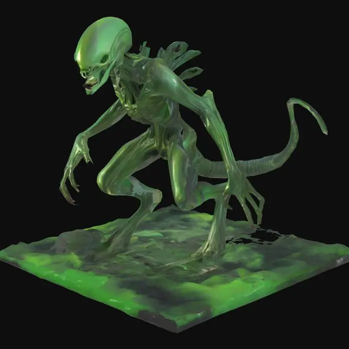 3D model for Alien Encounter