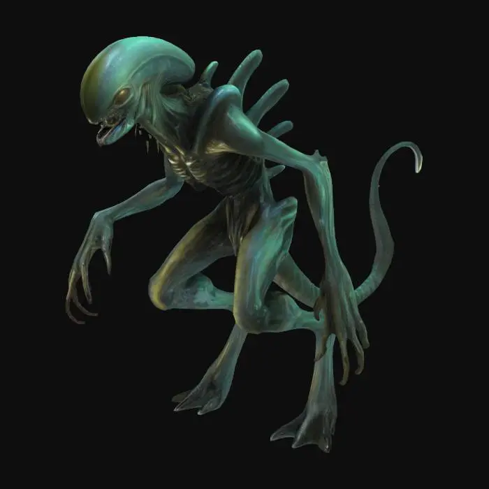 3D model for Alien Stalker
