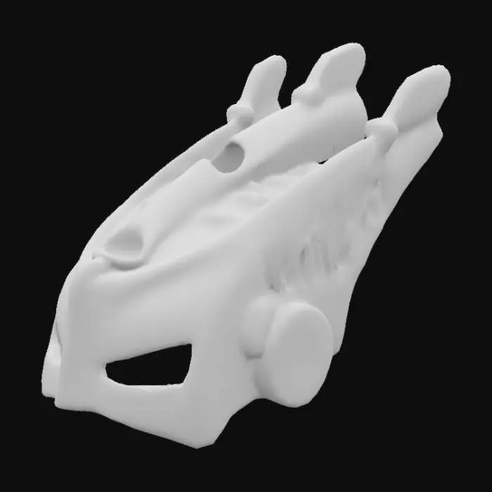 3D model for bionicle agori metus mask