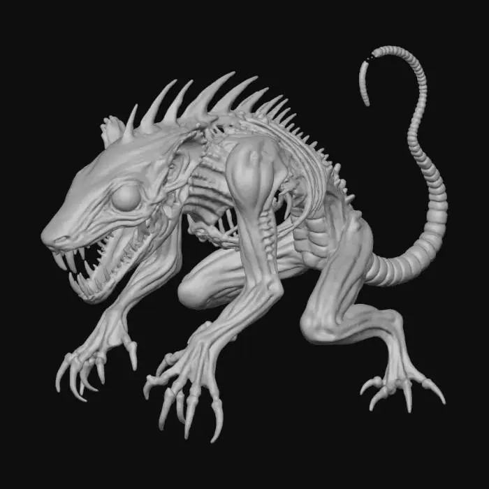 3D model for h.r.giger Rodent