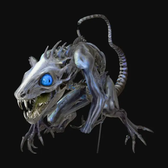 3D model for h.r.giger Rodent