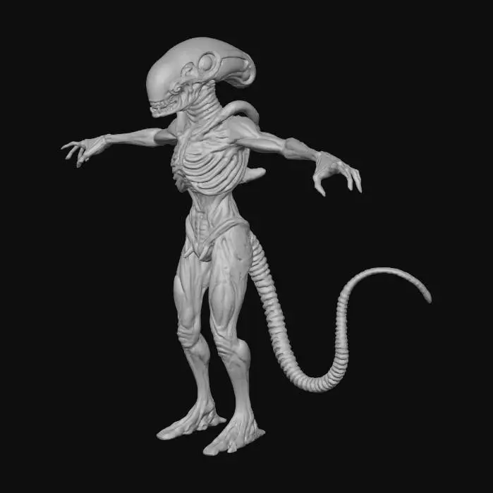 3D model for Alien nightmare
