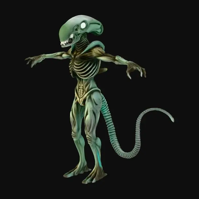 3D model for Alien nightmare