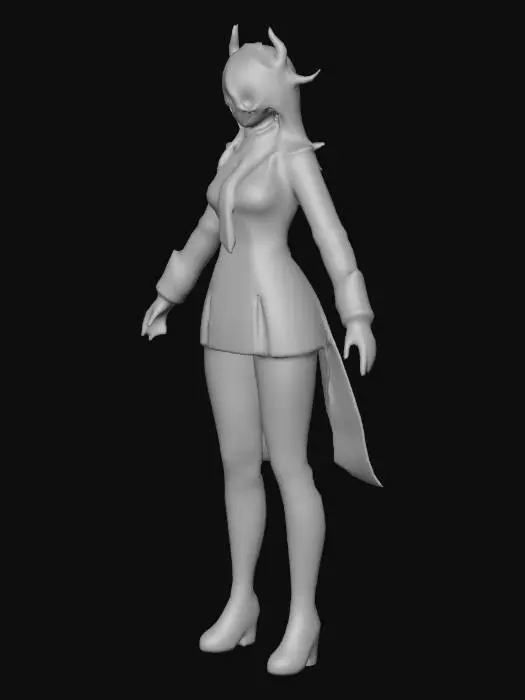 3D model for Twilight City Sorceress