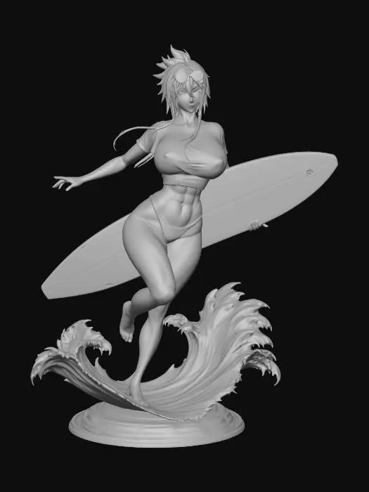 3D model for Surfer Vibes