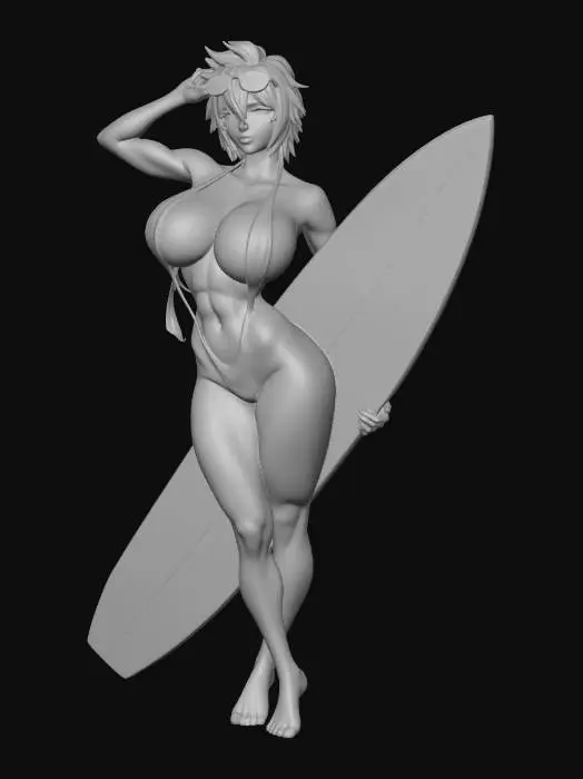 3D model for Surfer Style