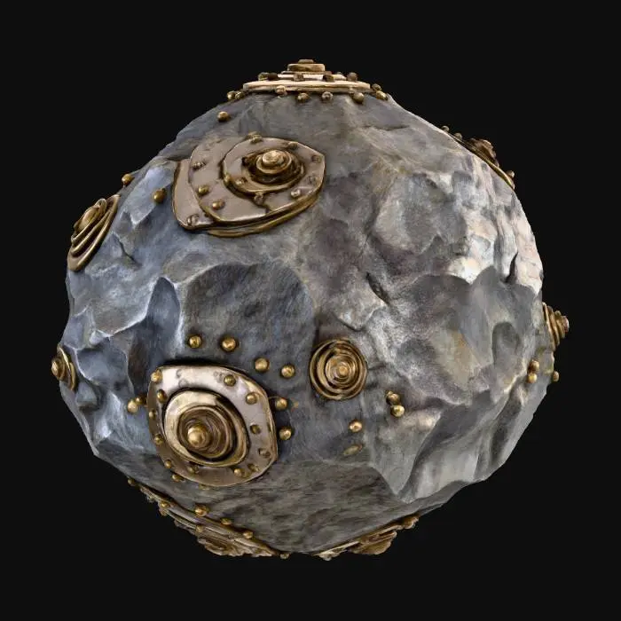 3D model for Steampunk Astro-Rock