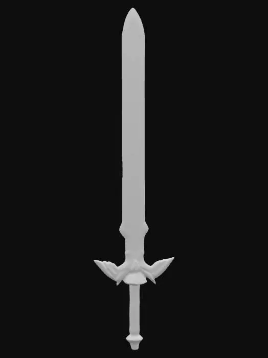 3D model for Master Sword