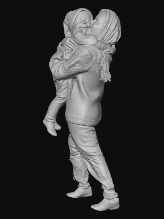 3D model for Holiday Joy