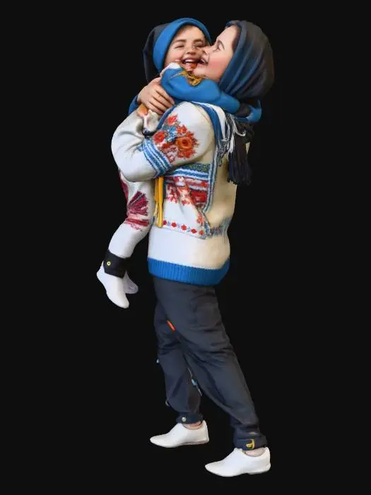 3D model for Holiday Joy