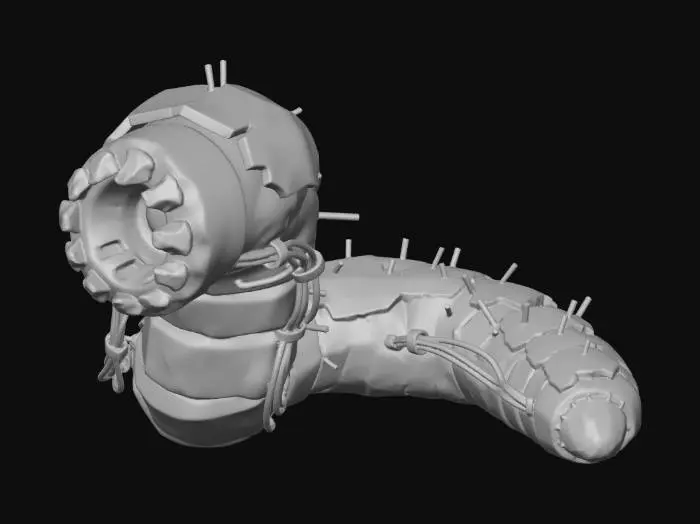 3D model for Ember Engine Serpent