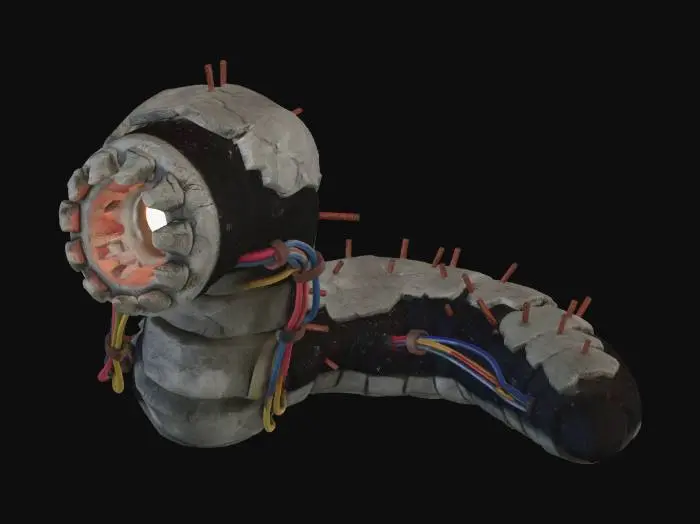 3D model for Ember Engine Serpent