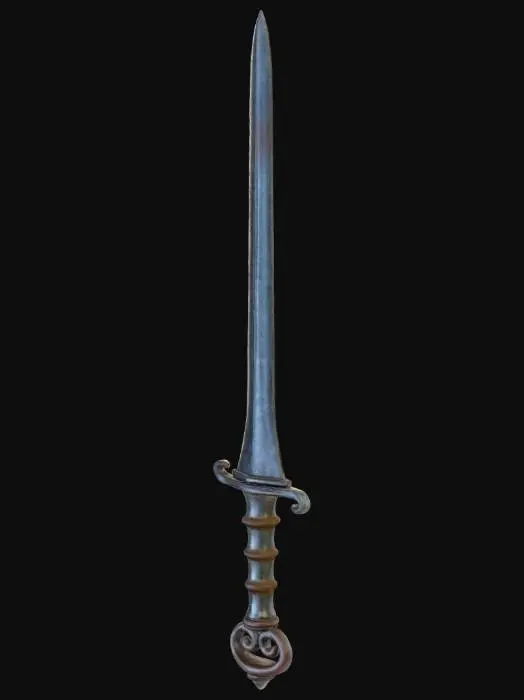 3D model for Cold Light Blade Short Sword