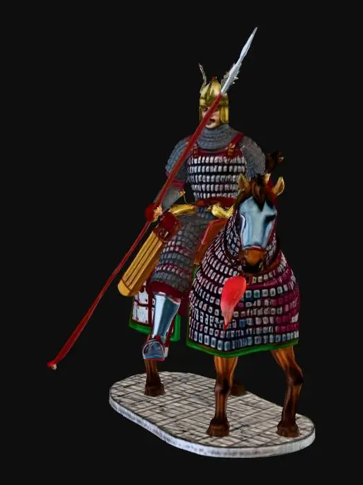 3D model for Ancient Turks Cavalry