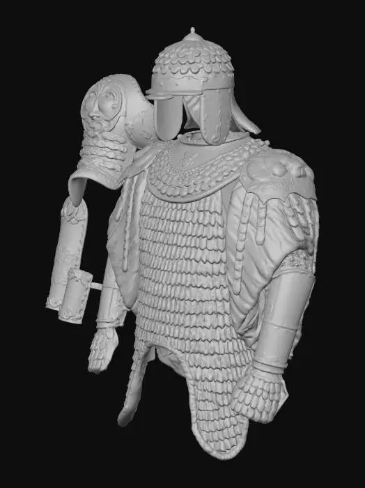 3D model for Hussar Armor Display