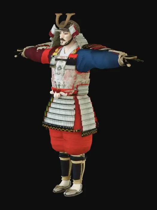 3D model for Ashikaga Takauji General