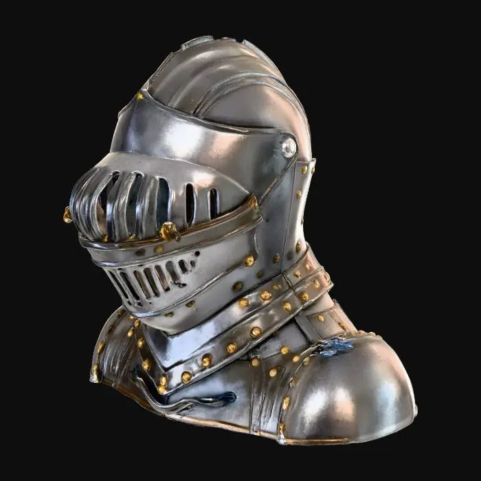 3D model for Knight's Visor helmet