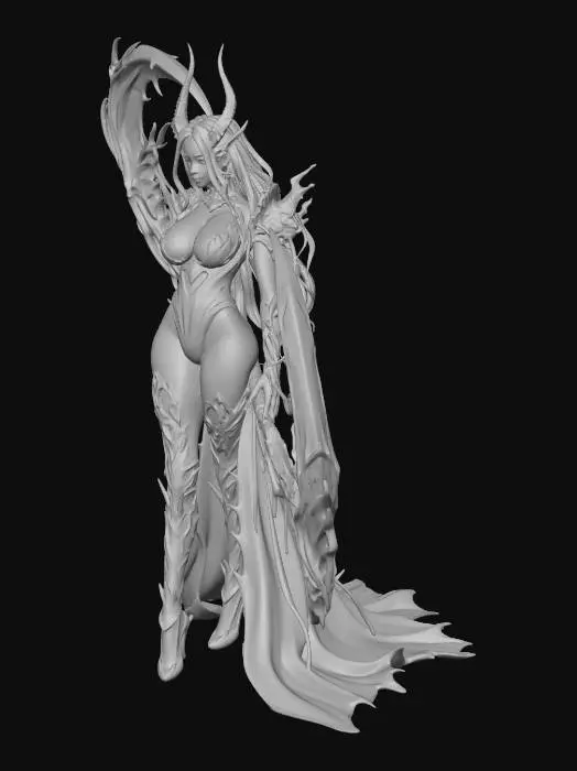 3D model for Violet Enchantress of the Void