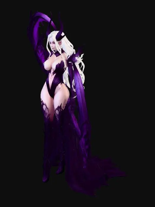 3D model for Violet Enchantress of the Void