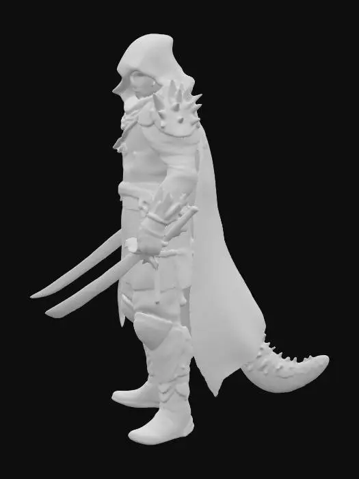 3D model for DND Rogue Godzilla character 