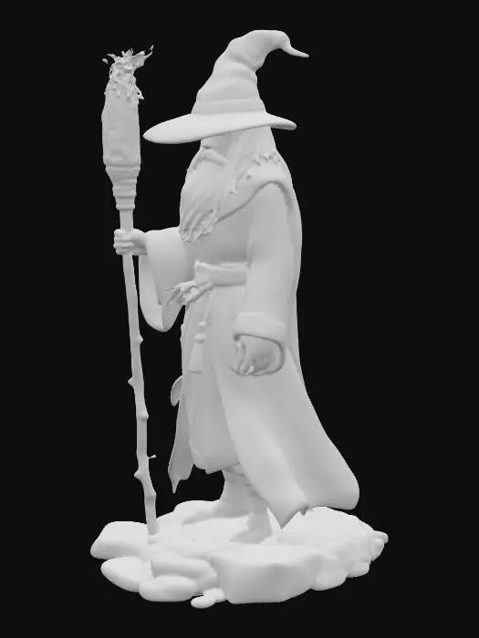 3D model for DND Wizard Godzilla character