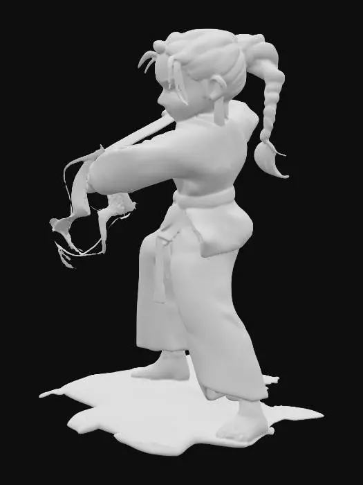 3D model for kid rumi kpop demon hunters