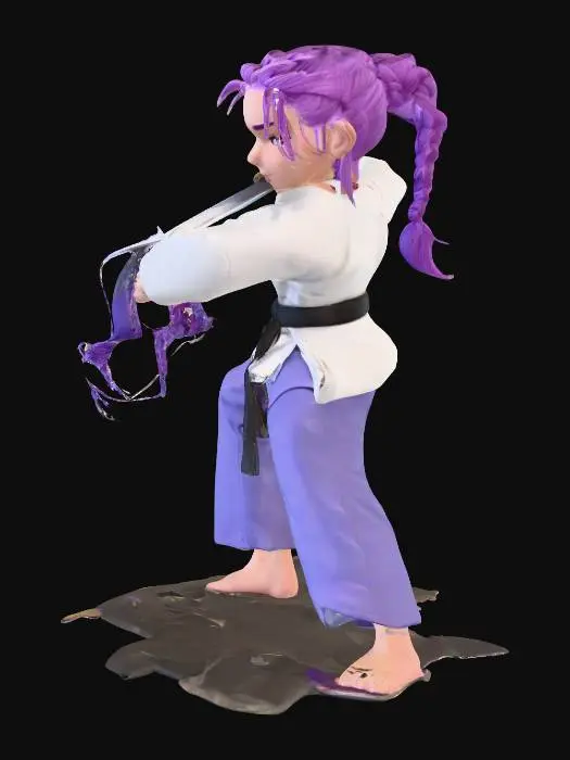 3D model for kid rumi kpop demon hunters