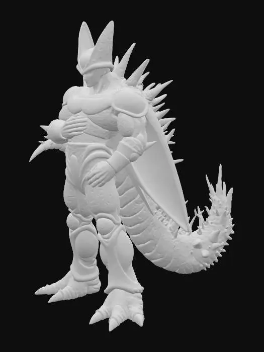 3D model for Perfect cell  Godzilla Form