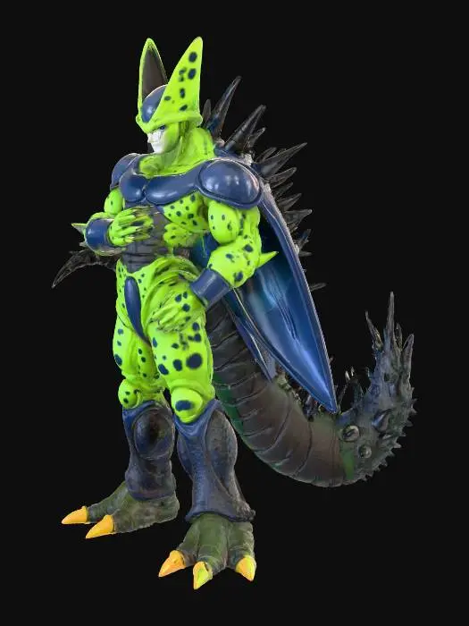 3D model for Perfect cell  Godzilla Form