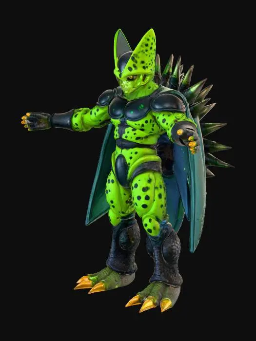 3D model for Perfect cell  Godzilla Form