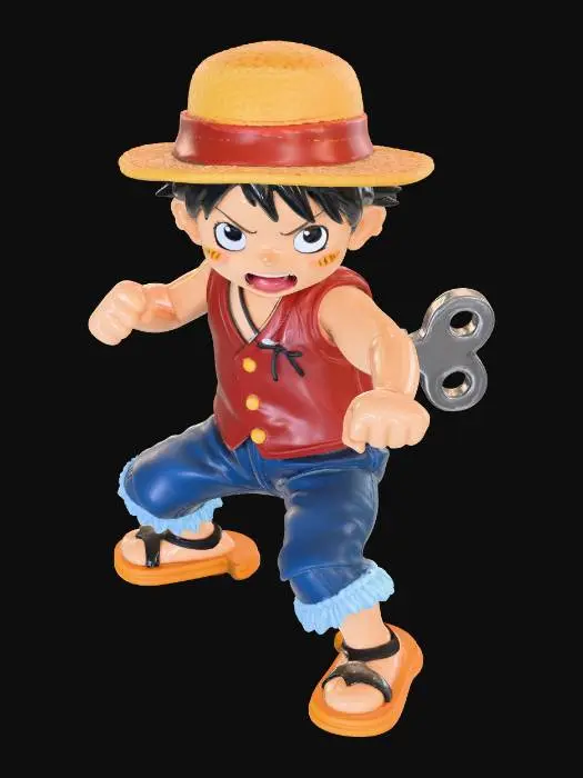 3D model for Straw Hat Figurine