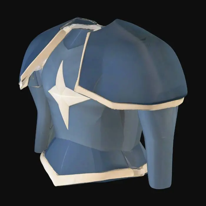 3D model for Saradomin platebody