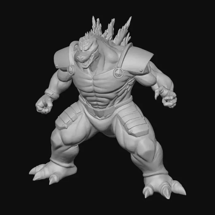 3D model for Godzilla the biggest villain of my hero academia , #villain#