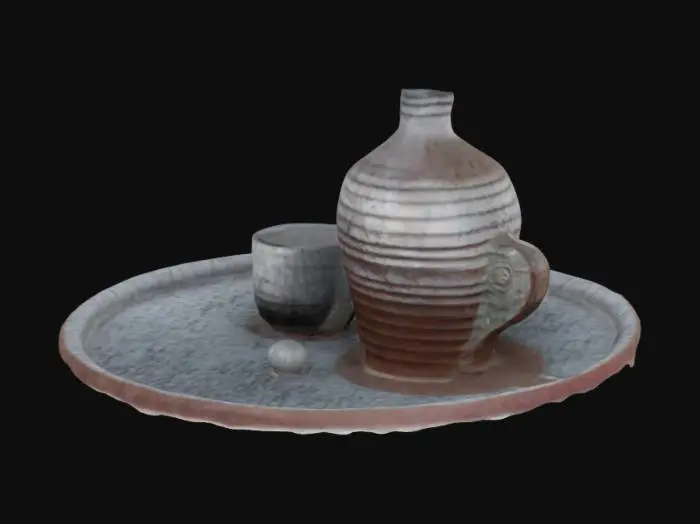 3D model for Autumn Sake Setting