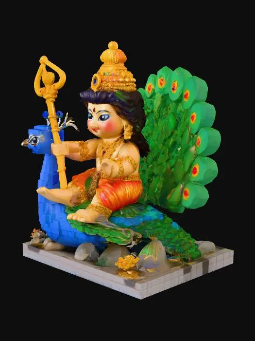 3D model for Divine Playful Guardian