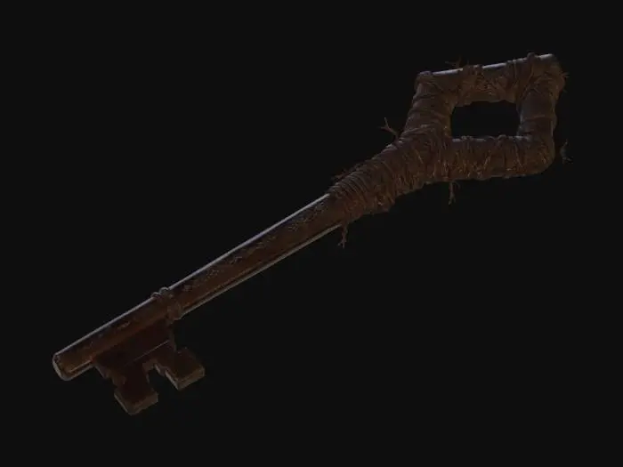 3D model for Barbed Key