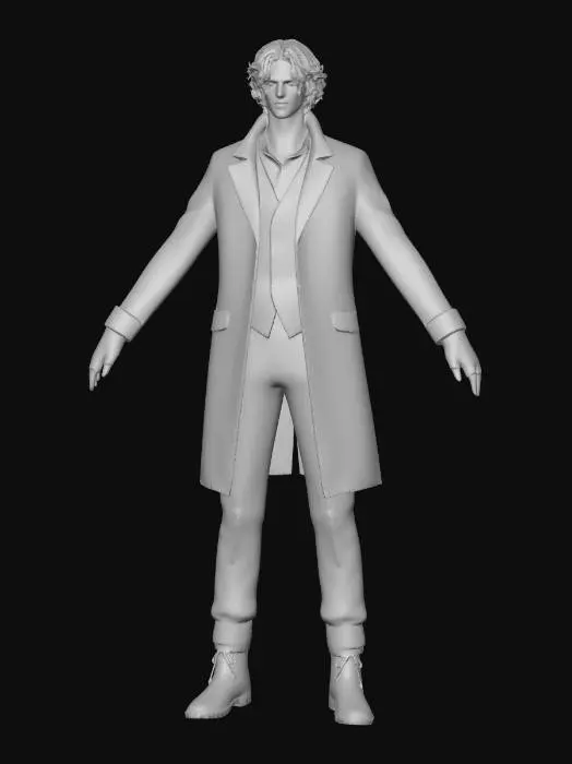 3D model for The Resolute Wanderer