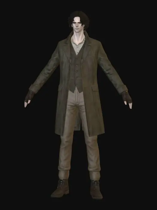 3D model for The Resolute Wanderer
