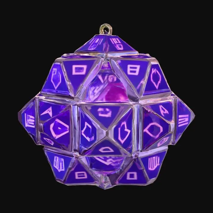 3D model for Luminescent Glyph Polyhedron