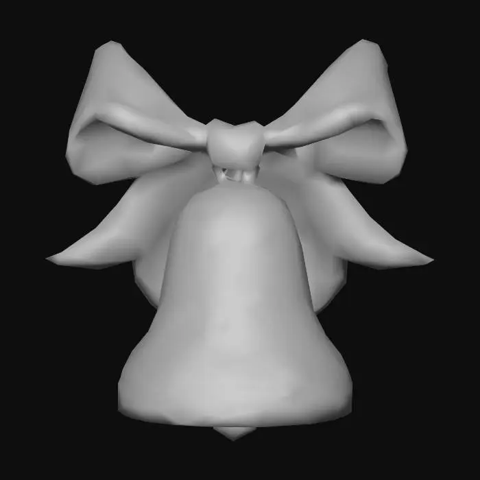 3D model for Golden Holiday Bell