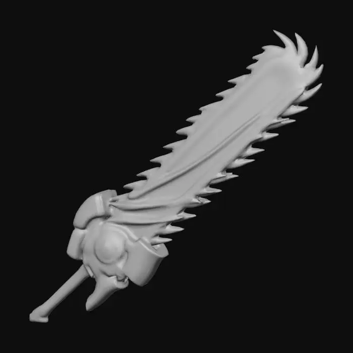 3D model for Inferno Chainsaw