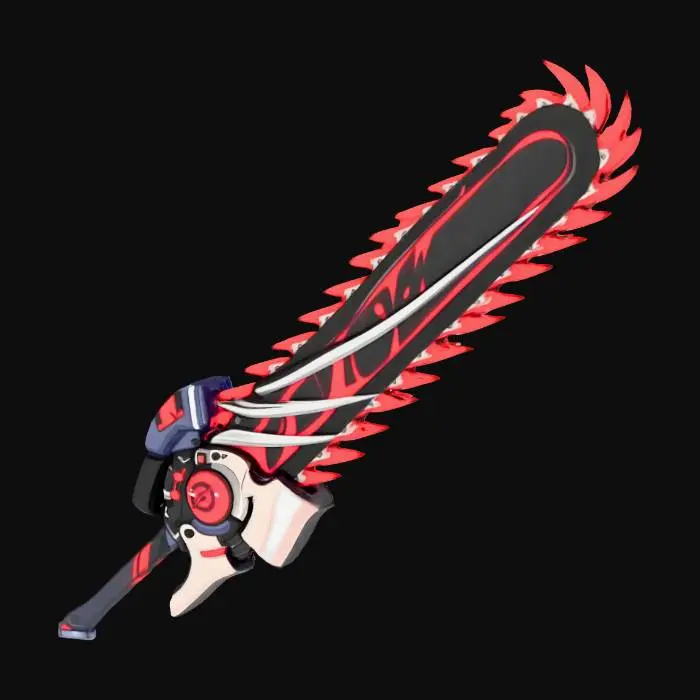 3D model for Inferno Chainsaw