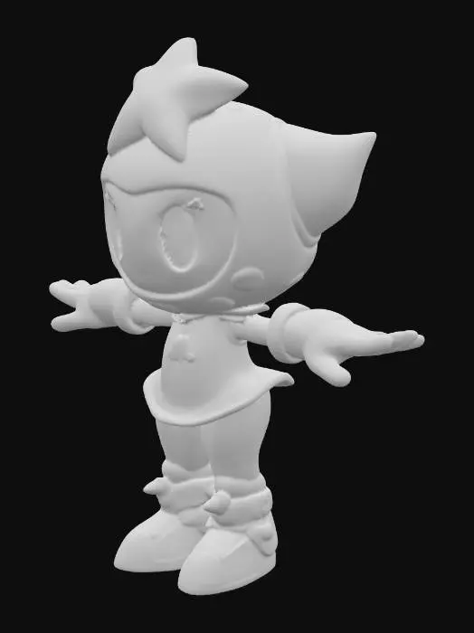 3D model for Starry Skater