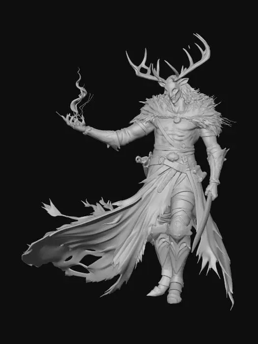 3D model for Celestial Guardian