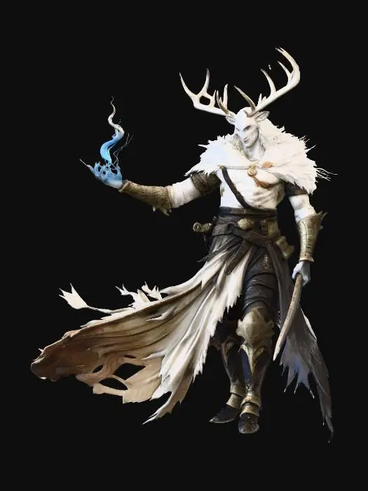 3D model for Celestial Guardian