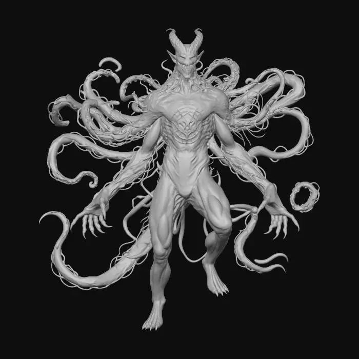 3D model for Eldritch Entity Emergence